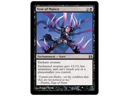 Vow of Malice (Foil NE, Stav Near Mint)