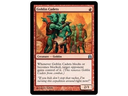 Goblin Cadets (Foil NE, Stav Near Mint)