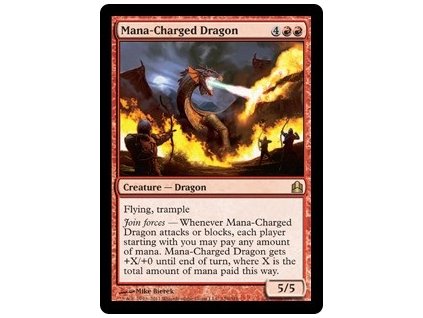 Mana-Charged Dragon (Foil NE, Stav Near Mint)