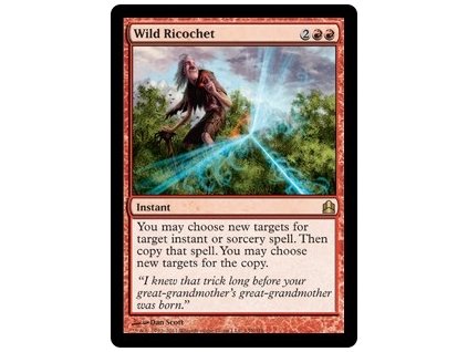Wild Ricochet (Foil NE, Stav Near Mint)