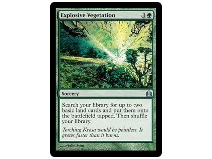 Explosive Vegetation (Foil NE, Stav Near Mint)