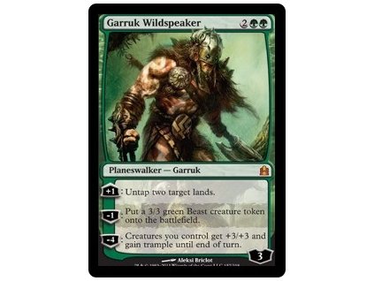 Garruk Wildspeaker (Foil NE, Stav Near Mint)