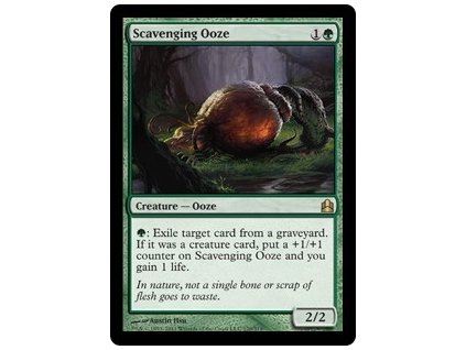 Scavenging Ooze - NON ENG FRA (Foil NE, Stav Near Mint)