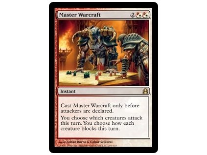 Master Warcraft (Foil NE, Stav Near Mint)