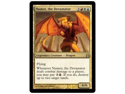 Numot, the Devastator (Foil NE, Stav Near Mint)