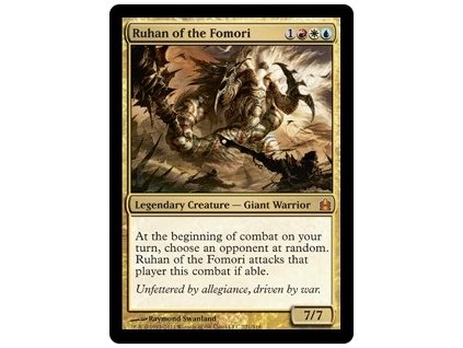 Ruhan of the Fomori (Foil NE, Stav Near Mint)