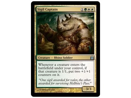 Sigil Captain (Foil NE, Stav Near Mint)