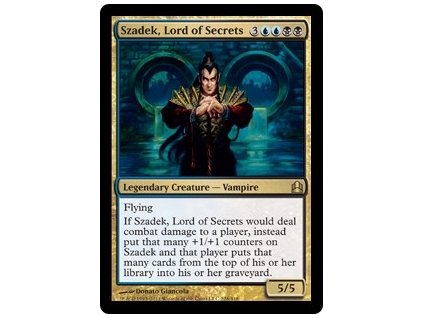 Szadek, Lord of Secrets (Foil NE, Stav Near Mint)