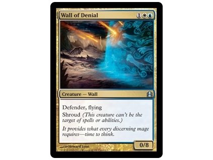 Wall of Denial (Foil NE, Stav Near Mint)