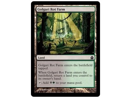 Golgari Rot Farm (Foil NE, Stav Near Mint)