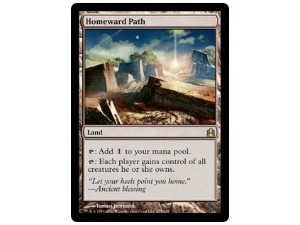 Homeward Path (Foil NE, Stav Near Mint)