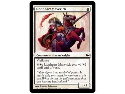 Lionheart Maverick (Foil NE, Stav Near Mint)