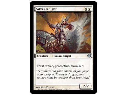 Silver Knight (Foil NE, Stav Near Mint)