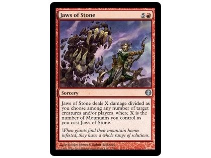 Jaws of Stone (Foil NE, Stav Near Mint)