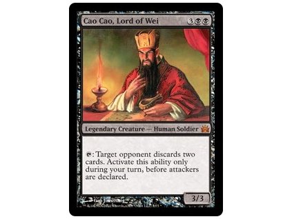 Cao Cao, Lord of Wei - FTV FOIL (Foil NE, Stav Near Mint)