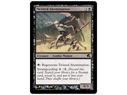 Twisted Abomination - PDS FOIL (Foil NE, Stav Near Mint)