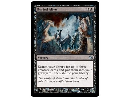 Buried Alive - PDS FOIL (Foil NE, Stav Near Mint)