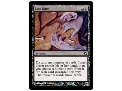 Last Rites - PDS FOIL (Foil NE, Stav Near Mint)