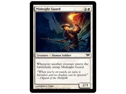 Midnight Guard (Foil NE, Stav Near Mint)