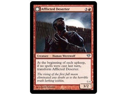 Afflicted Deserter // Werewolf Ransacker