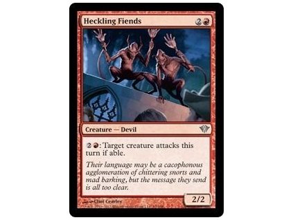 Heckling Fiends (Foil ANO, Stav Near Mint)