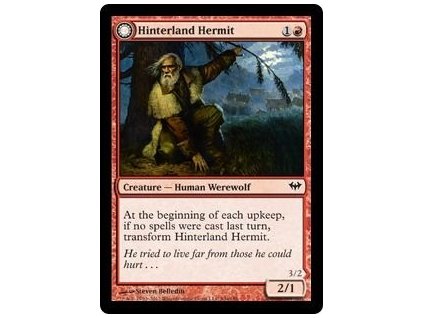 Hinterland Hermit // Hinterland Scourge (Foil ANO, Stav Near Mint)