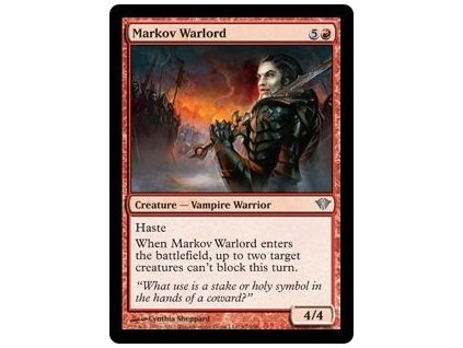 Markov Warlord (Foil NE, Stav Near Mint)