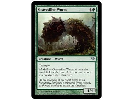 Gravetiller Wurm (Foil NE, Stav Near Mint)