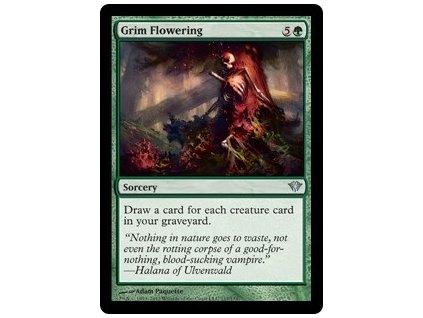 Grim Flowering (Foil ANO, Stav Near Mint)