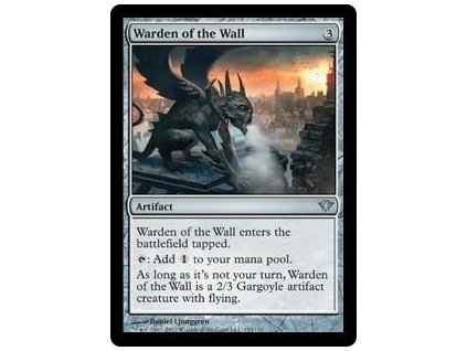 Warden of the Wall (Foil ANO, Stav Near Mint)