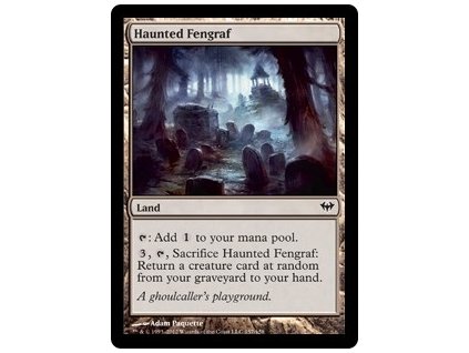 Haunted Fengraf (Foil ANO, Stav Near Mint)