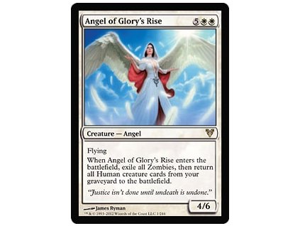 Angel of Glory's Rise (Foil NE, Stav Near Mint)