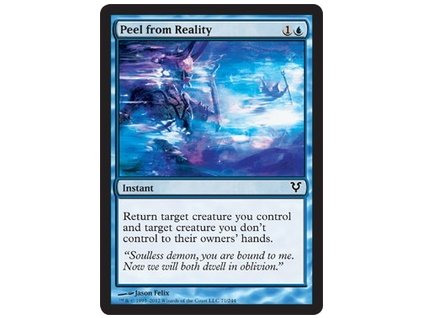 Peel from Reality (Foil NE, Stav Near Mint)