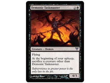 Demonic Taskmaster