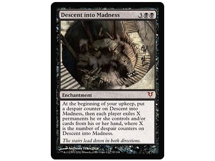 Descent into Madness (Foil NE, Stav Light Played)