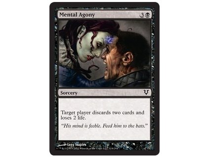 Mental Agony (Foil NE, Stav Near Mint)