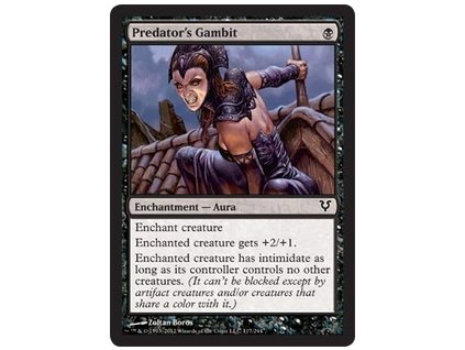 Predator's Gambit (Foil NE, Stav Near Mint)
