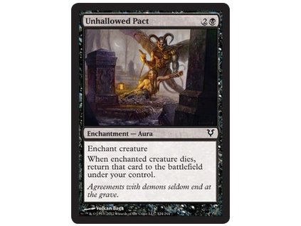 Unhallowed Pact (Foil NE, Stav Near Mint)