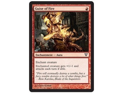 Guise of Fire (Foil ANO, Stav Near Mint)