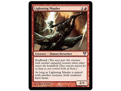Lightning Mauler (Foil ANO, Stav Near Mint)