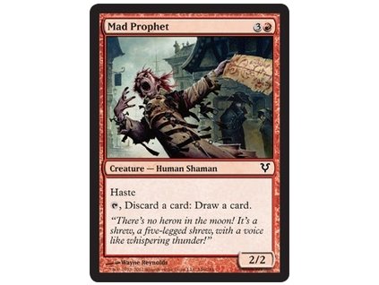 Mad Prophet (Foil NE, Stav Near Mint)