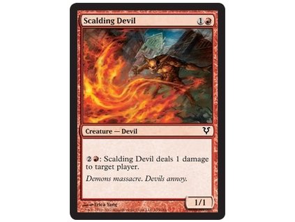 Scalding Devil (Foil NE, Stav Near Mint)
