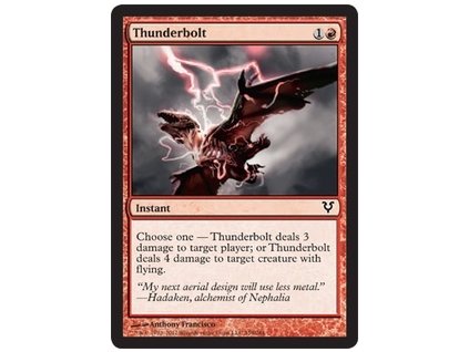 Thunderbolt (Foil NE, Stav Near Mint)