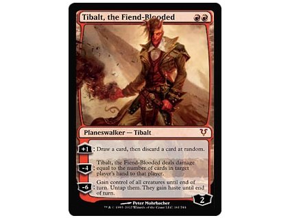 Tibalt, the Fiend-Blooded (Foil NE, Stav Played)