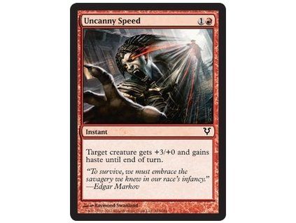 Uncanny Speed