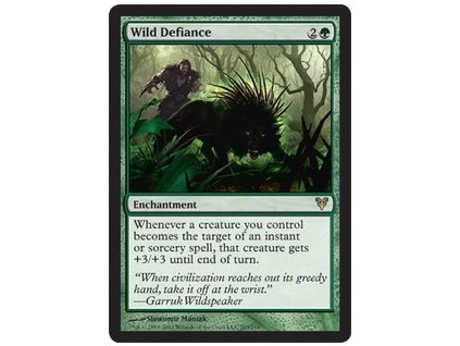 Wild Defiance (Foil ANO, Stav Light Played)