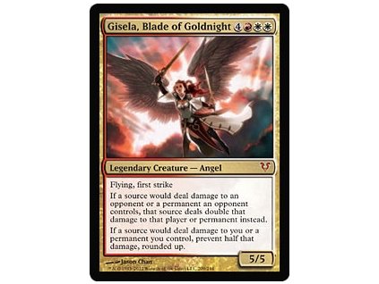 Gisela, Blade of Goldnight (Foil NE, Stav Light Played)