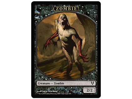 Zombie token (Foil NE, Stav Near Mint)