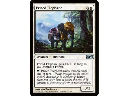 Prized Elephant (Foil NE, Stav Near Mint)