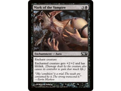 Mark of the Vampire (Foil NE, Stav Near Mint)